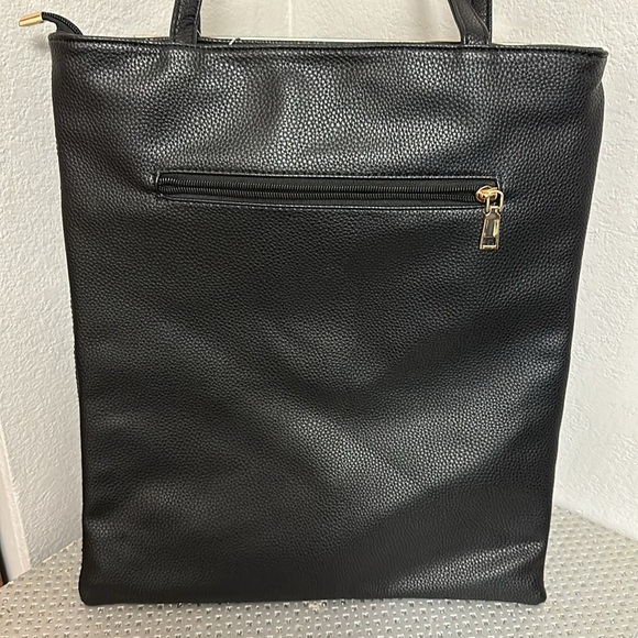 Black Sequin Fries Novelty Rare Tote NWT - Picture 4 of 5